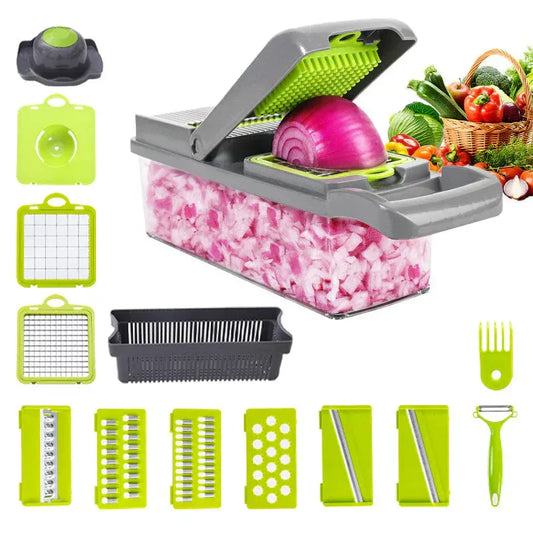 16 in 1 Multifunctional Vegetable Chopper– Gadgets Dera