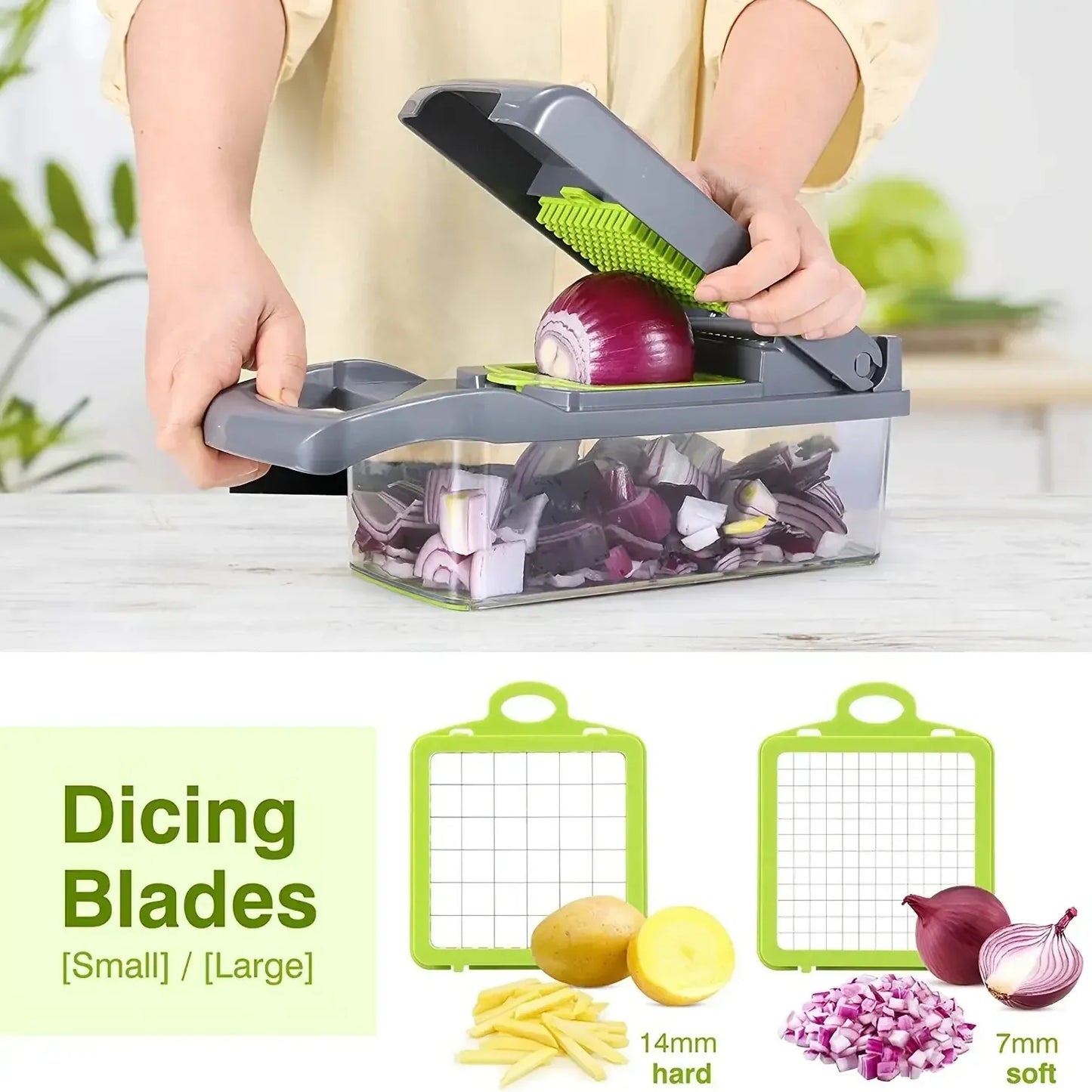 16 in 1 Multifunctional Vegetable Chopper– Gadgets Dera