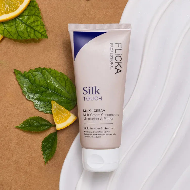 FLICKA Silk Touch & Blend & Shine Face Perfection Duo | Hydrating Primer+SPF Foundation