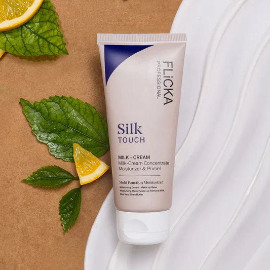 FLICKA Silk Touch & Blend & Shine Face Perfection Duo | Hydrating Primer+SPF Foundation