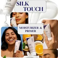FLICKA Silk Touch & Blend & Shine Face Perfection Duo | Hydrating Primer+SPF Foundation