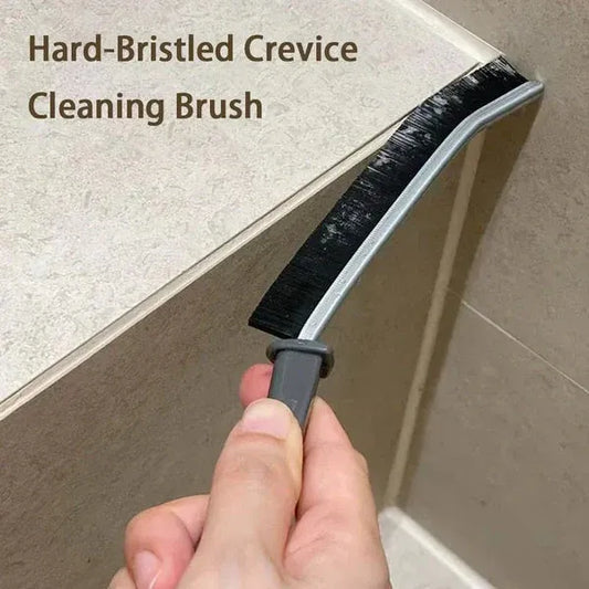 (PACK OF 4 ) Hard-Bristled Crevice Cleaning Brush