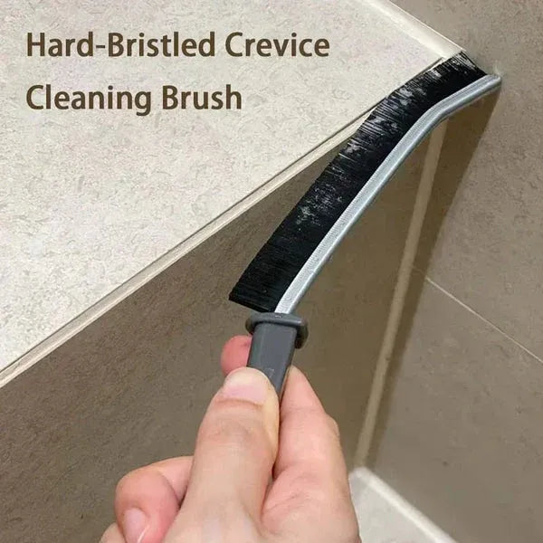 (PACK OF 4 ) Hard-Bristled Crevice Cleaning Brush
