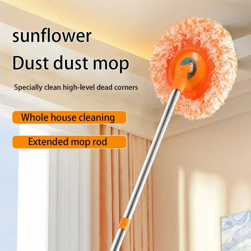 Sunflower 360° Rotating Extendable Dust Mop
