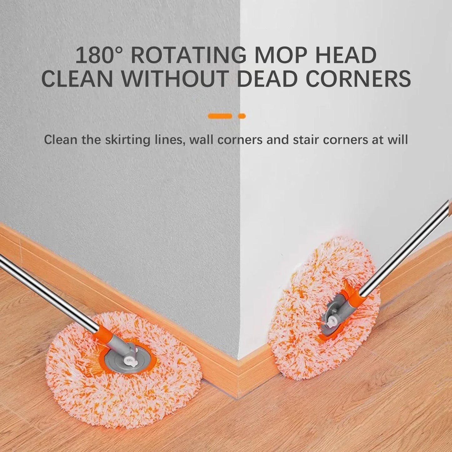 Sunflower 360° Rotating Extendable Dust Mop