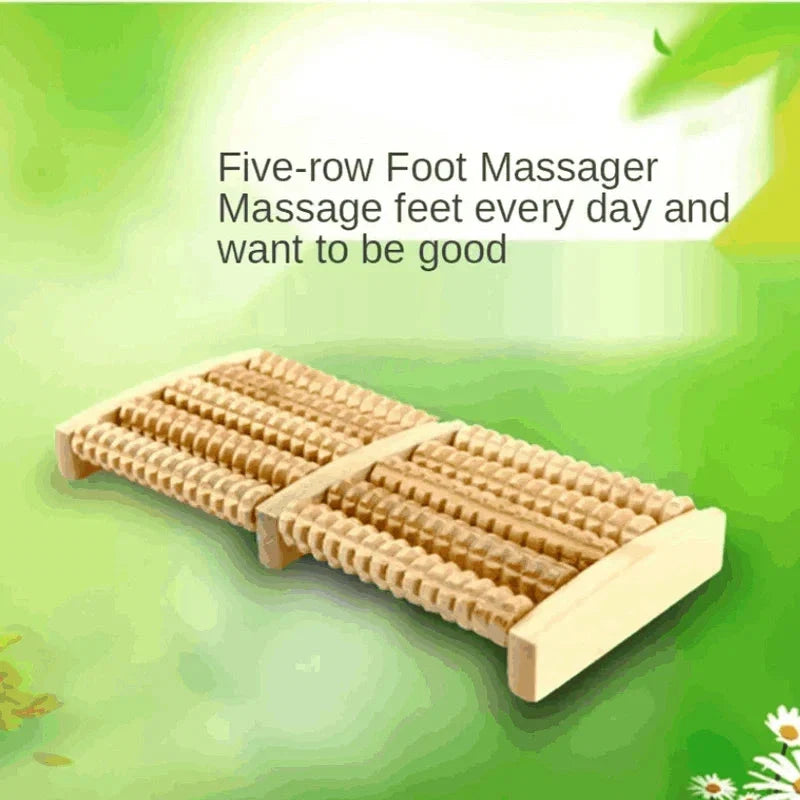 Wooden Foot Massager | Stress Release Tool
