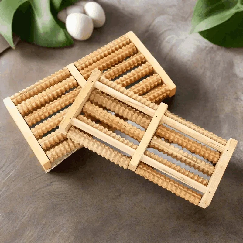 Wooden Foot Massager | Stress Release Tool