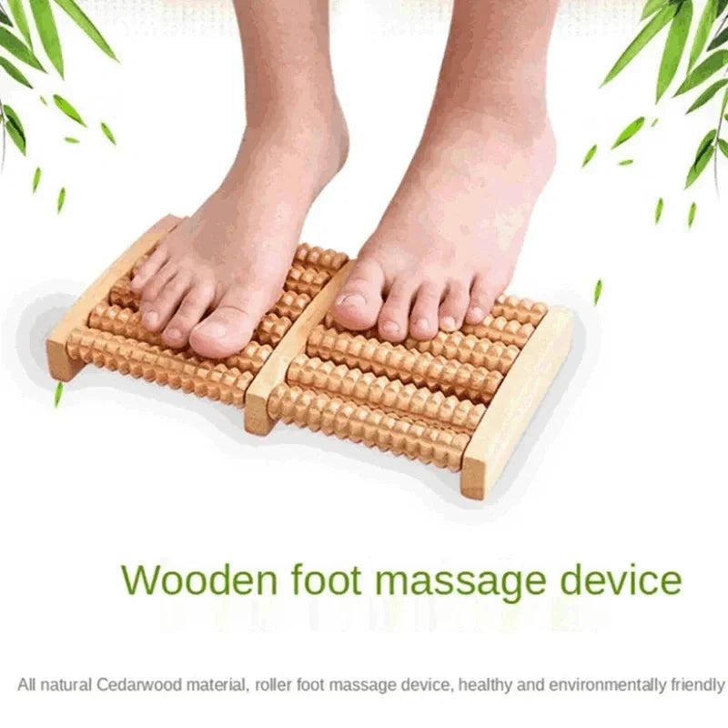 Wooden Foot Massager | Stress Release Tool