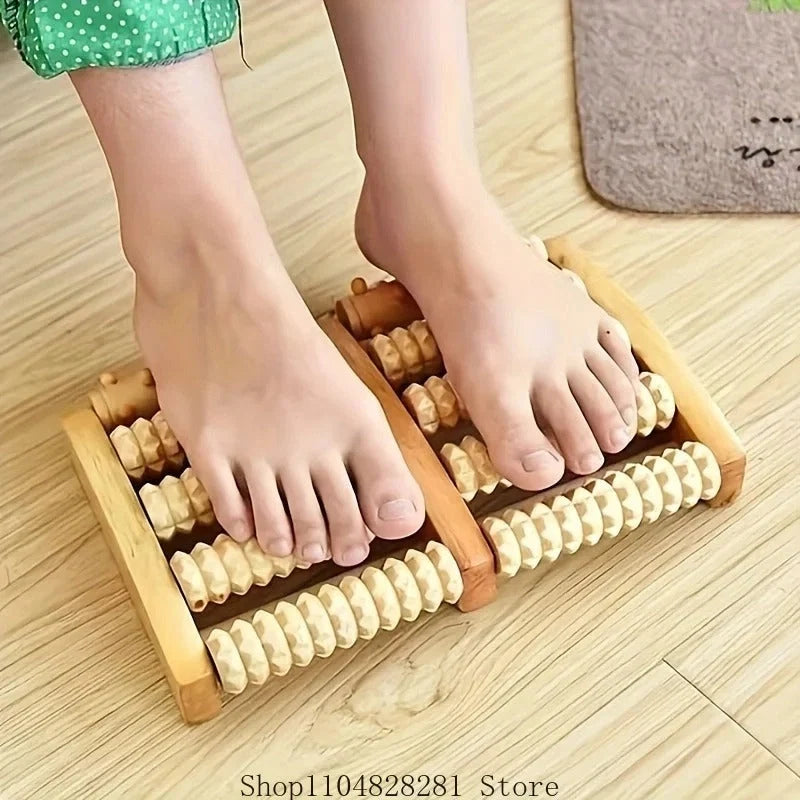 Wooden Foot Massager | Stress Release Tool
