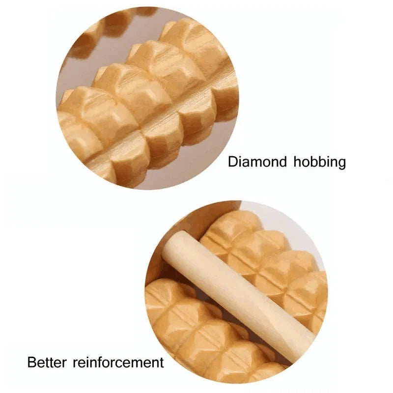 Wooden Foot Massager | Stress Release Tool